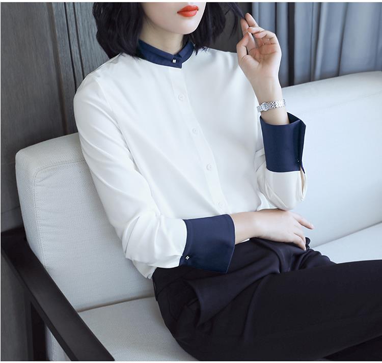 [해외] 봄신상 여성 퀄리티 캐주얼 와이셔츠 쉬폰 블라우스 직장룩