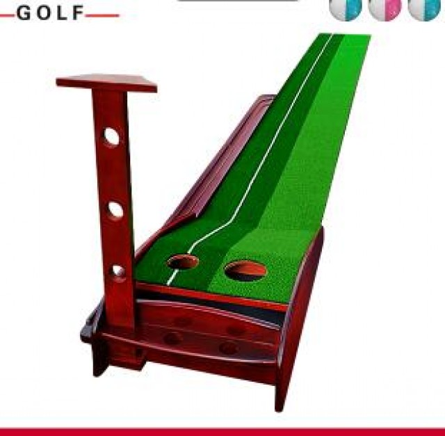 [해외] 골프용품 실내 골프 연습기 가정용 골프 연습 매트 GOLF