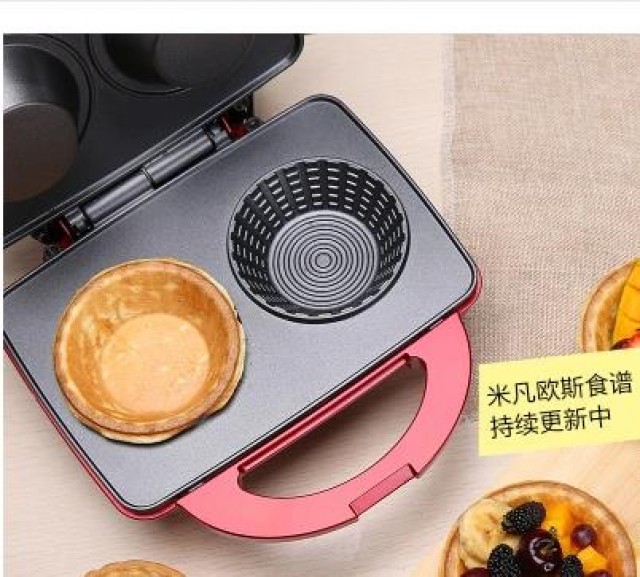 [해외] 가정용 다용도 와플메이커 케익기계 미니와플기 와플후라이팬