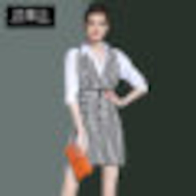 [해외]W140FCE Haiqinglan 2018 봄 새로운 여성의 일곱 Sleeve 기질 허리 패션 스트 라이프 슬림 드레스 00365