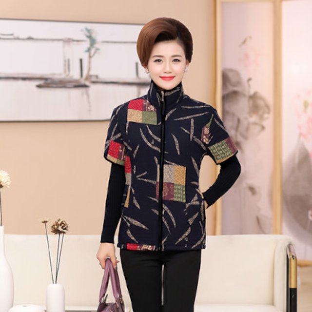 [해외] 신상 여성 중년 패팅 재킷